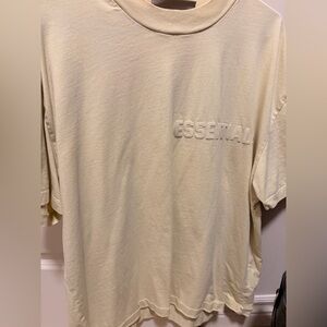 Essential Cream / Yellow Men's Shirt